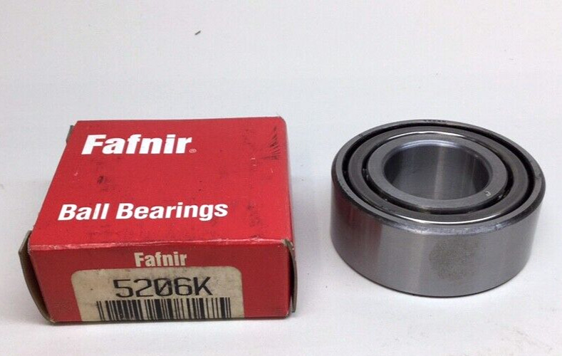 Fafnir 5206K Angular Contact Ball Bearing Double Row 30 ID X 62 OD X 0.9375 W