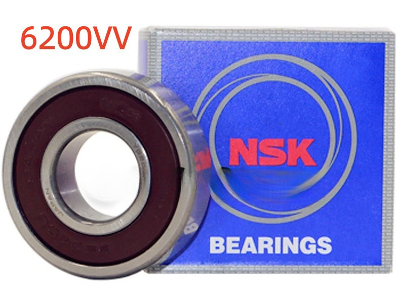 5PCS Brand New NSK 6200VV Deep Groove Ball Bearing 10x30x9mm