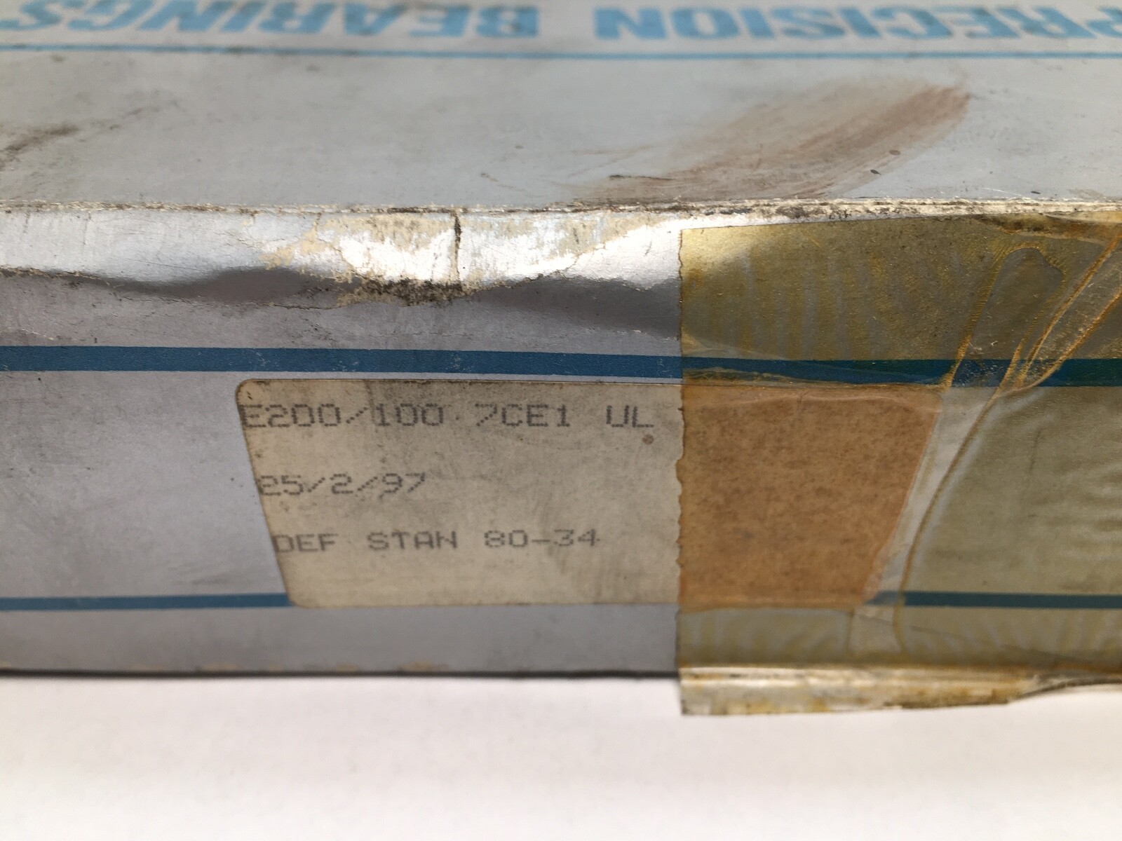 SNFA E200/100-7CE1UL Bearing 100x180x34 mm 7220-C E-200/100-7-CE-1-UL ABEC7 UK