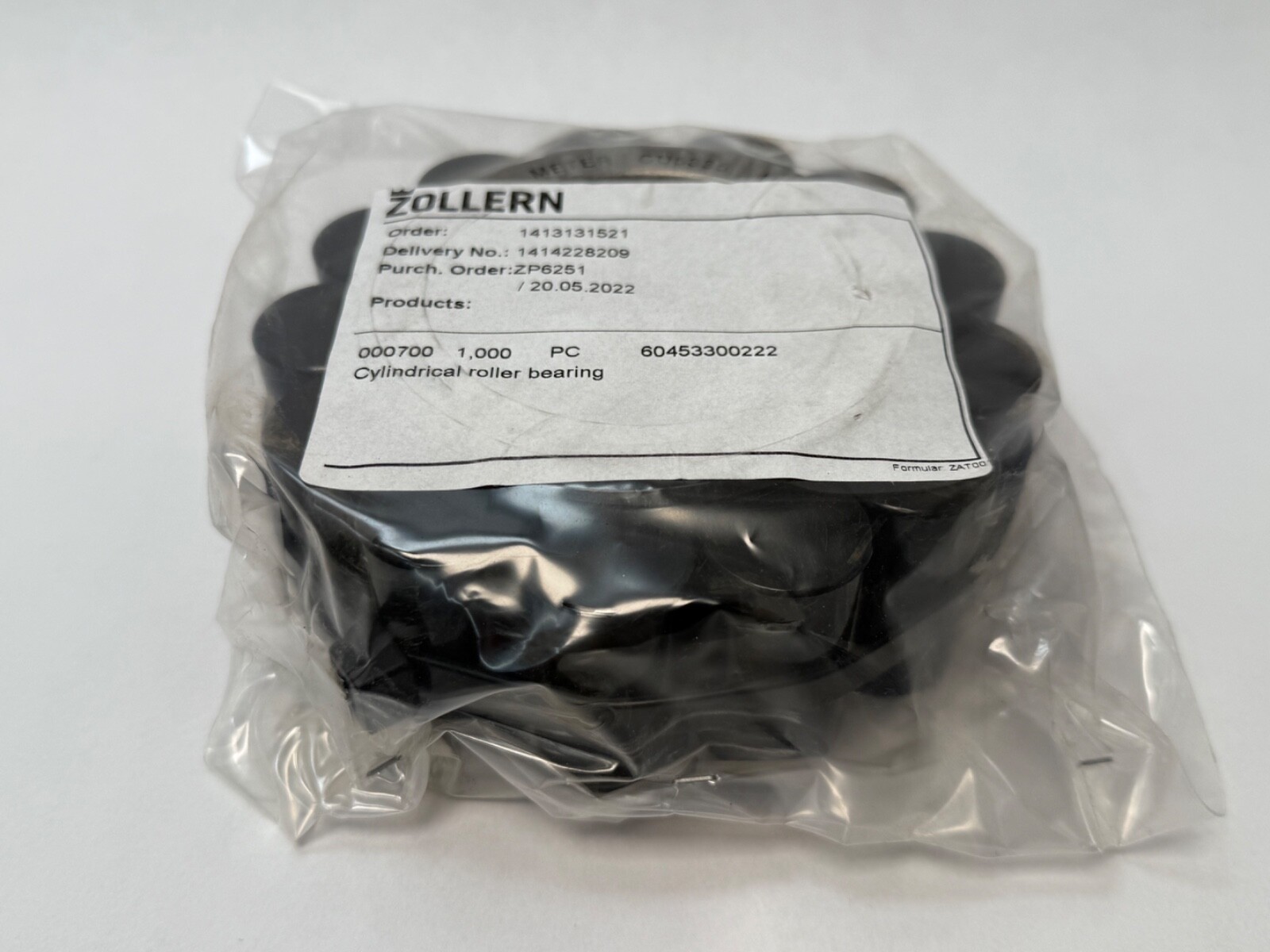 Meter CU5335 Cylindrical Bearing Zollern 60453300222 N016AJ 2-3/4″5-1/4″60mm