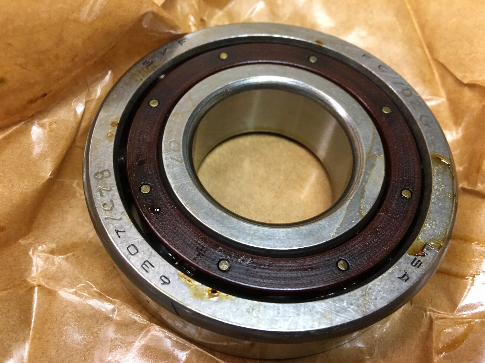 SKF 6307TCC78 Bearing Nylon Cage 35x80x21 mm 6307 TC C78 USA