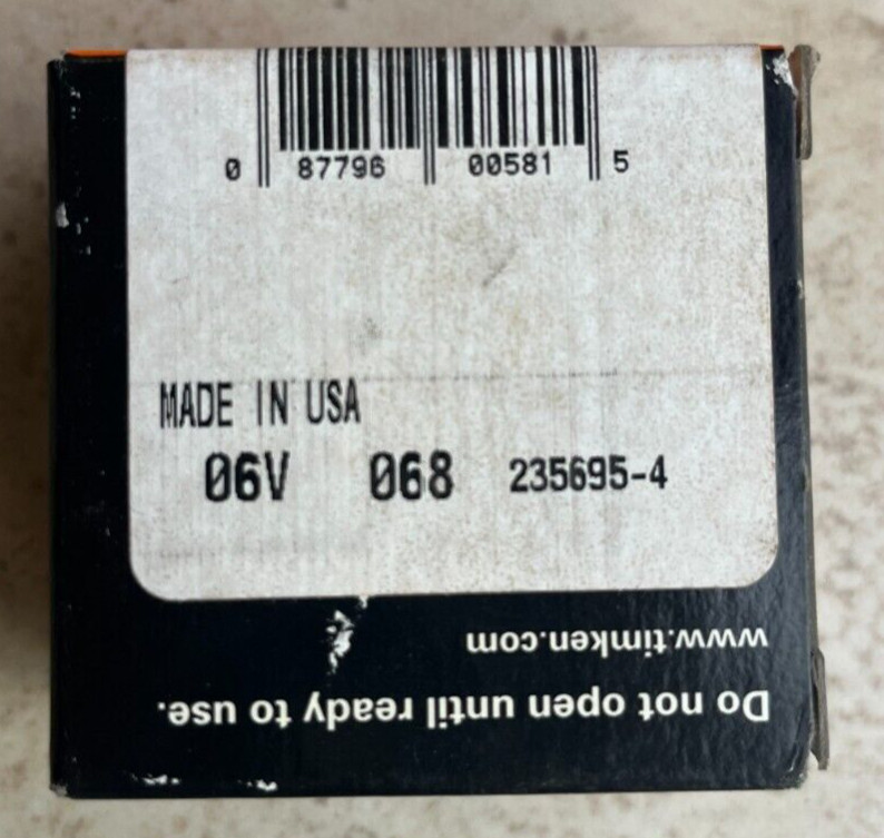 Timken Torrington Needle Bearing RCB-162117 1″ Bore