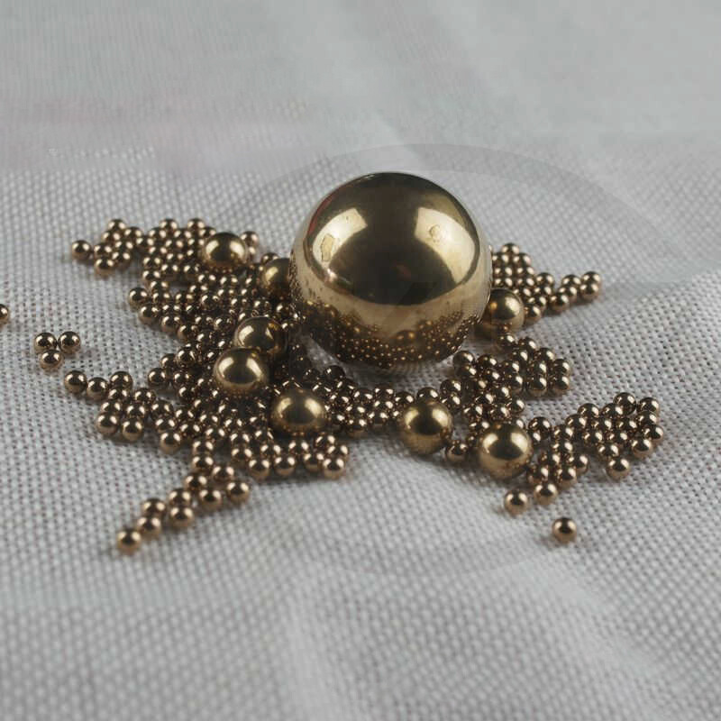 Ø0.9mm -70mm Precision Brass Ball Bearing Solid Beads Industrial Coppers Ball