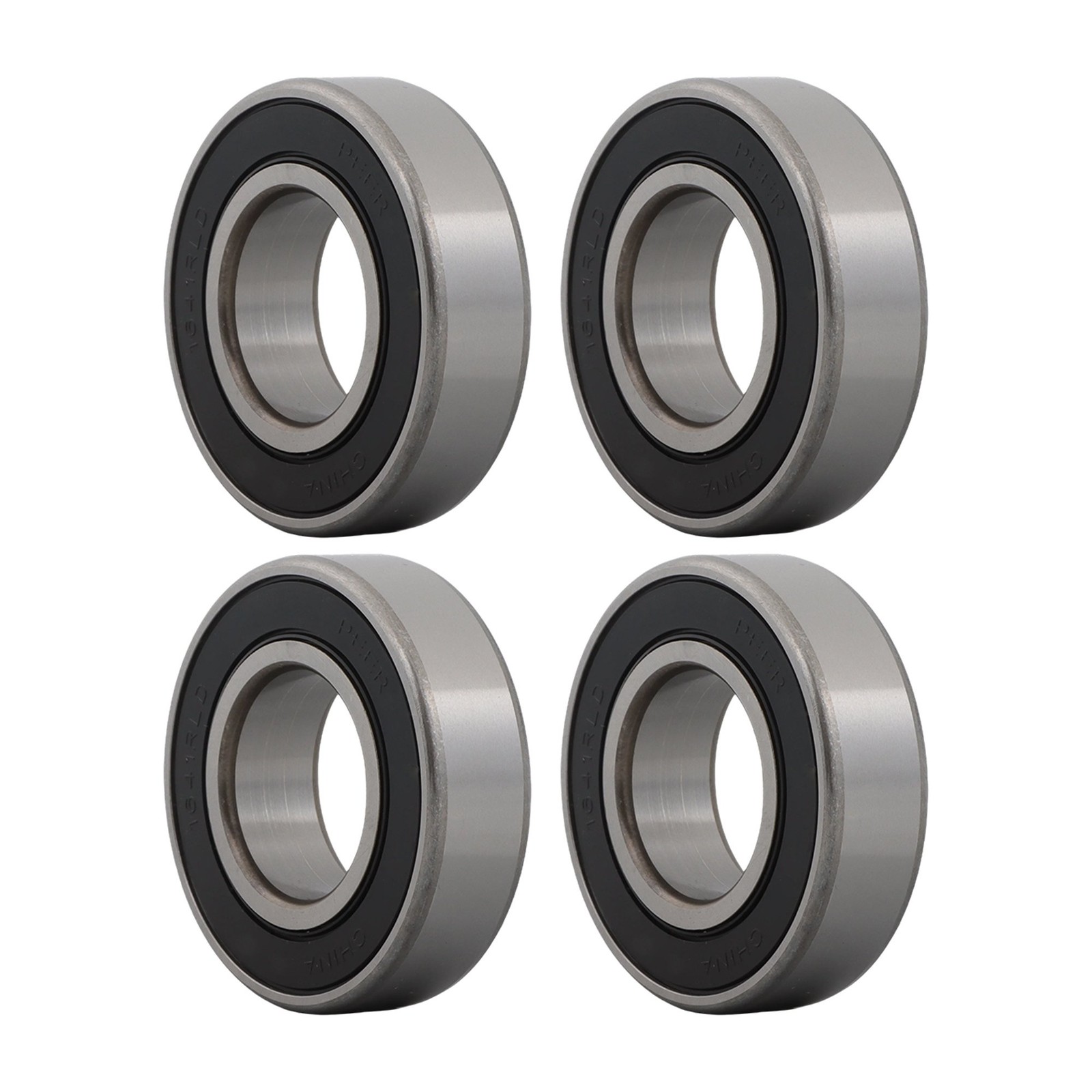 1641-2RS Ball Bearing 1″ x 2″ x 9/16 Rubber Sealed (Qty 4)