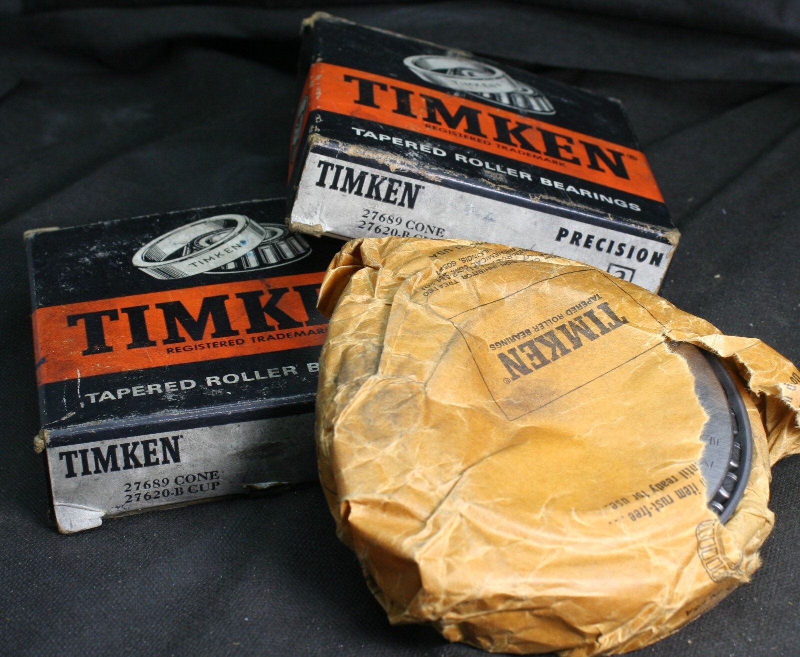 One Timken 27689 – 27620B Tapered Roller Bearing Set 3″ ID GOSS 722673-01380 NEW