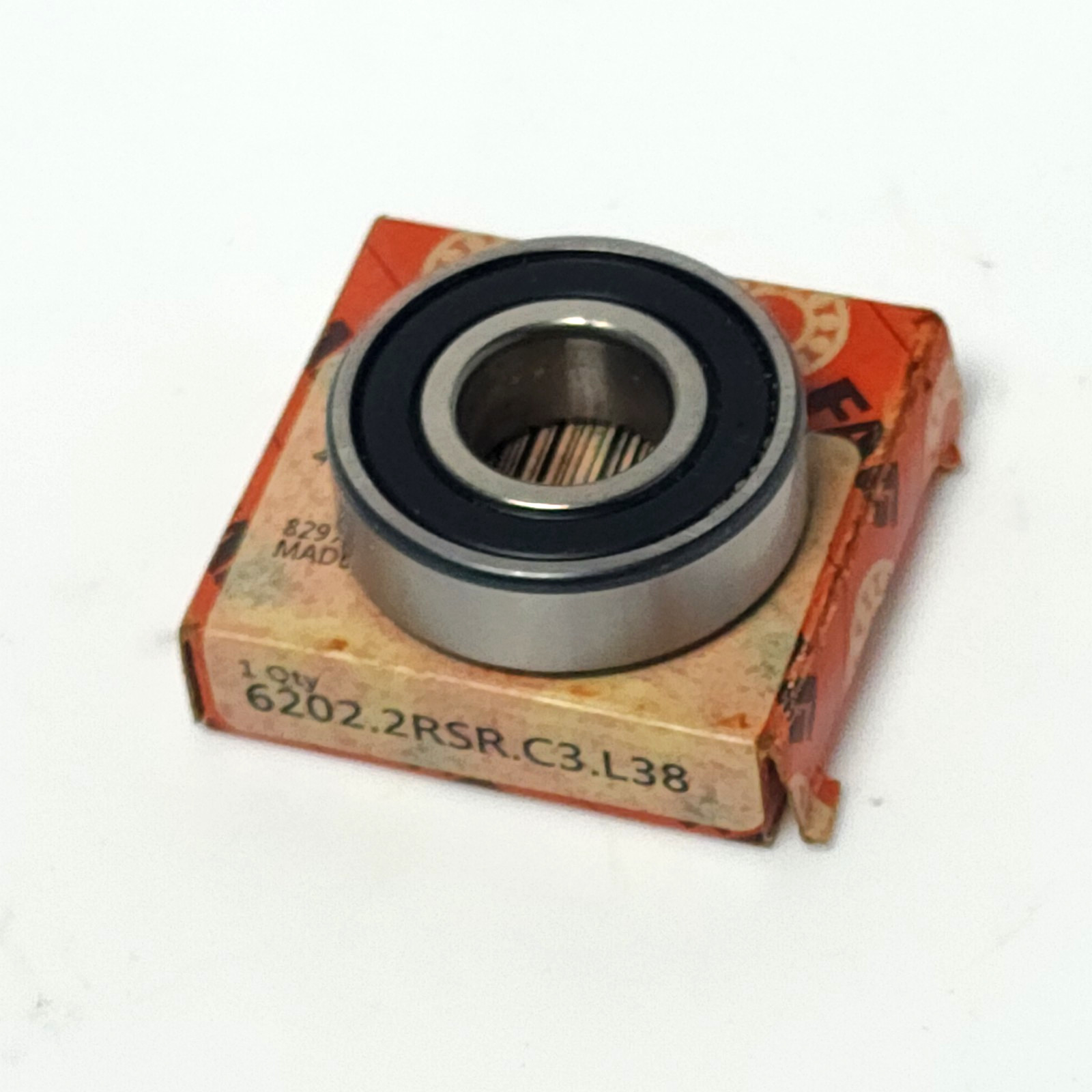 New FAG 6202 2RSR C3 L38 / 6202-2RSR-C3-L38 Ball Bearing 15x35x11mm