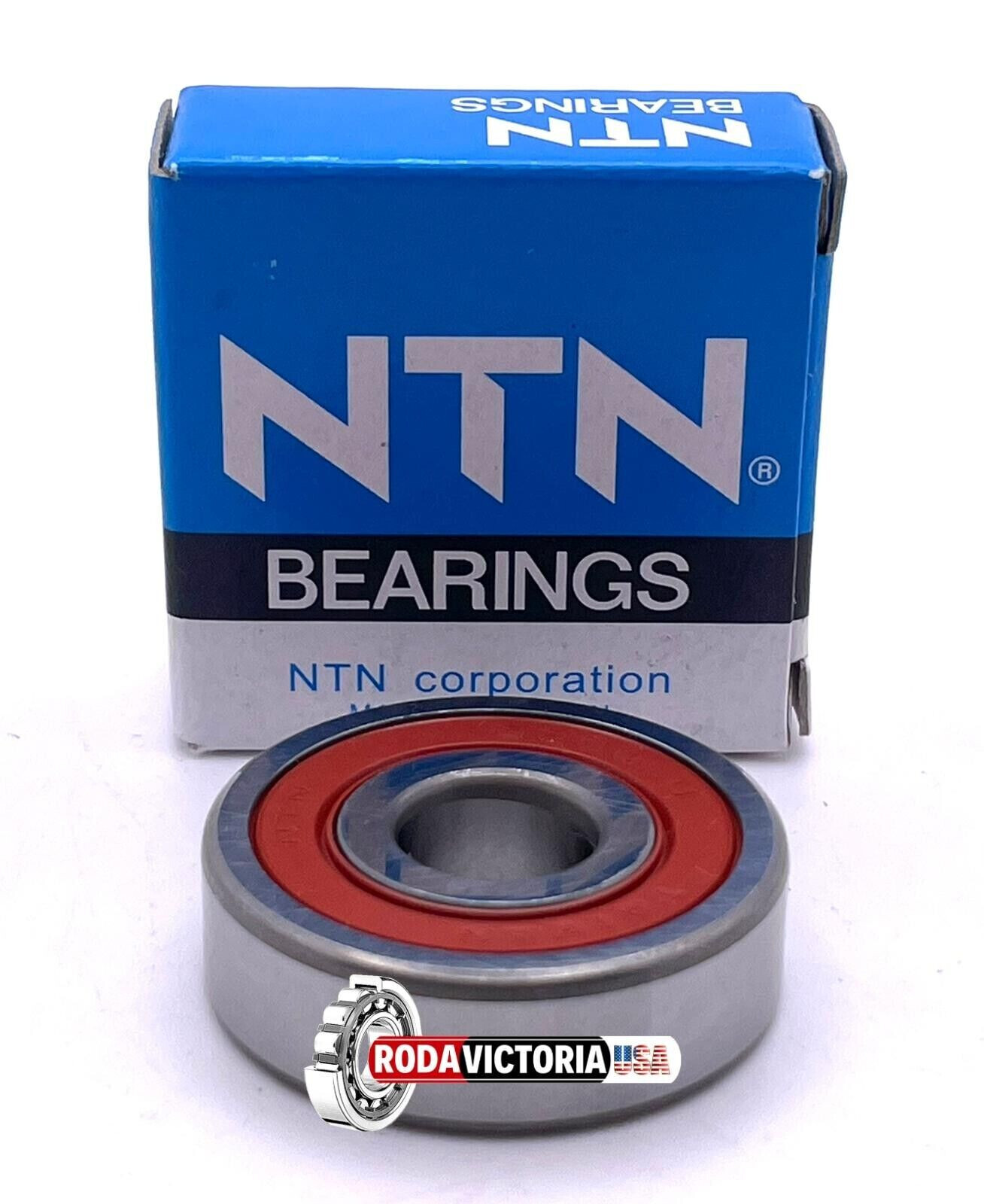NTN 6200 LLUC3/5K DEEP GROOVE BALL BEARING, RUBBER SEALED 10x30x9mm 6200 2RS