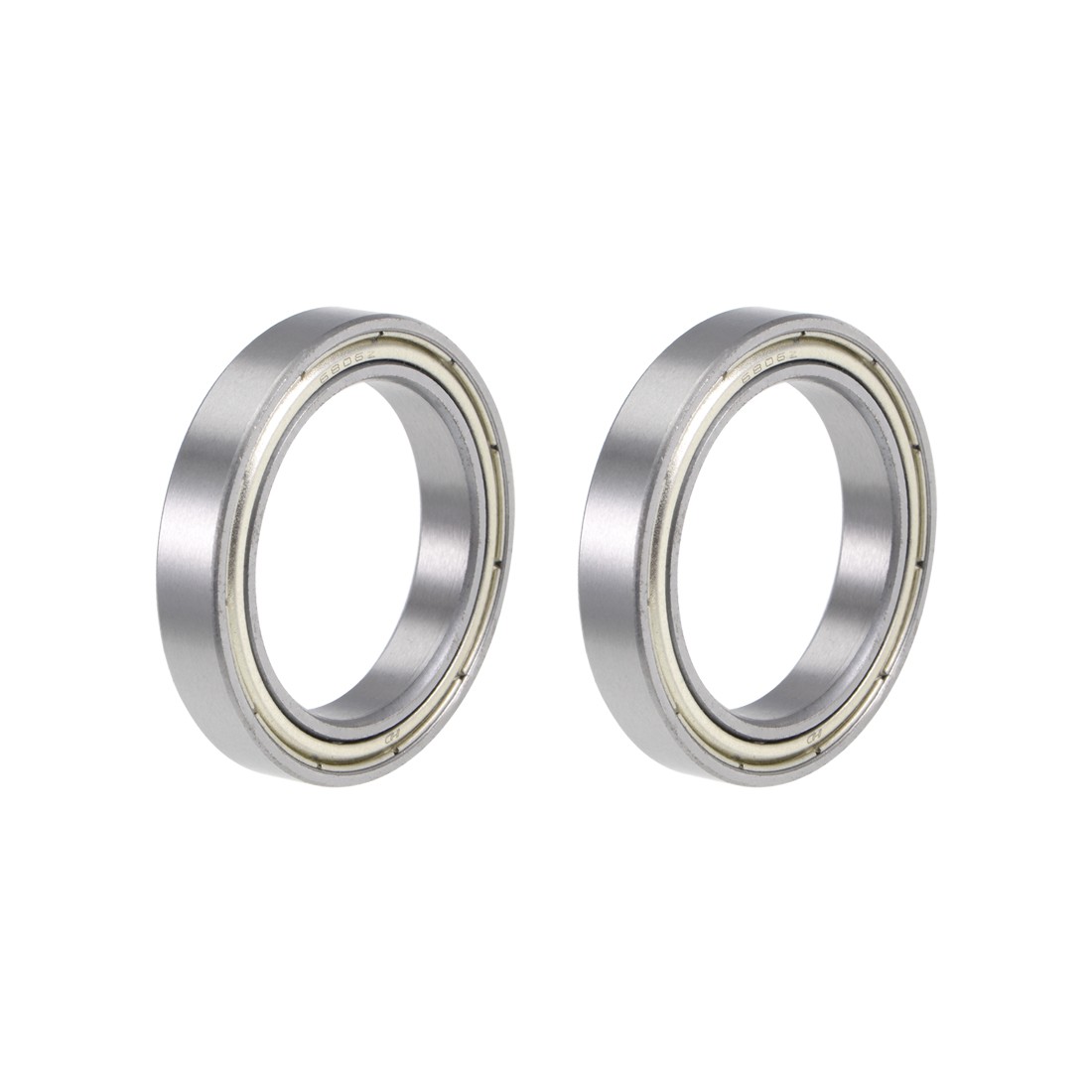 6806ZZ deep groove ball bearings 30x42x7mm double shielding 2pcs
