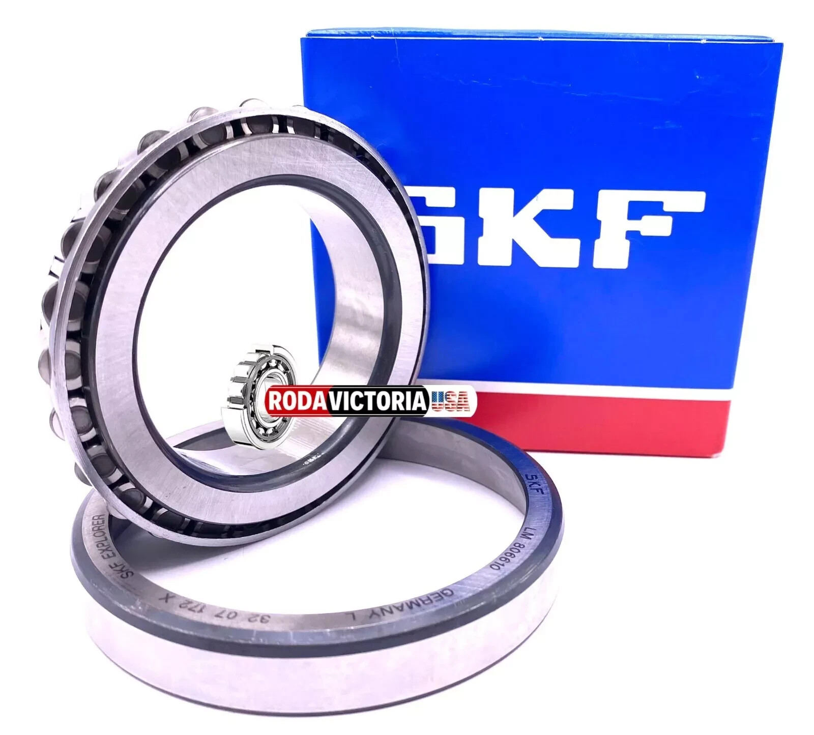 SKF GERMANY LM806649 LM806610 Tapered Roller Bearing 53.98×88.9×19.05 mm