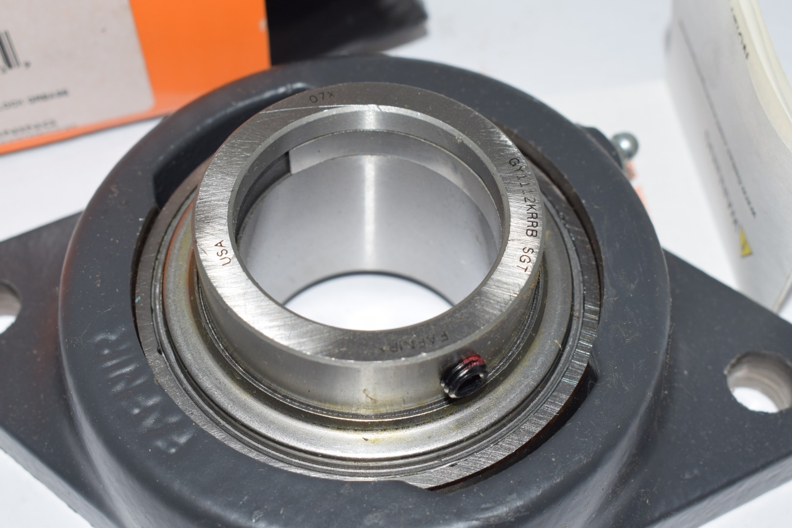 NEW Timken (Fafnir) YCJT1 3/4 SGT Flange-Mount Ball Bearing Unit – 2-Bolt Flange