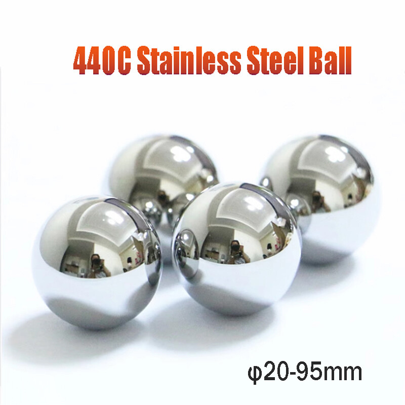 440C Stainless Steel Ball High Precision solid Bearing Balls Diameter 20-95mm