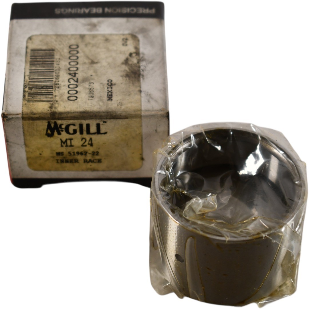 NEW McGill MI 24 Radial Needle Roller Bearing Inner Ring 1.5” Bore 1.26” Width