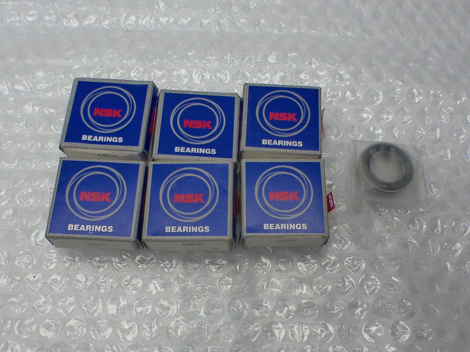 NSK 6902VV BEARING LOT OF 6 NSMP