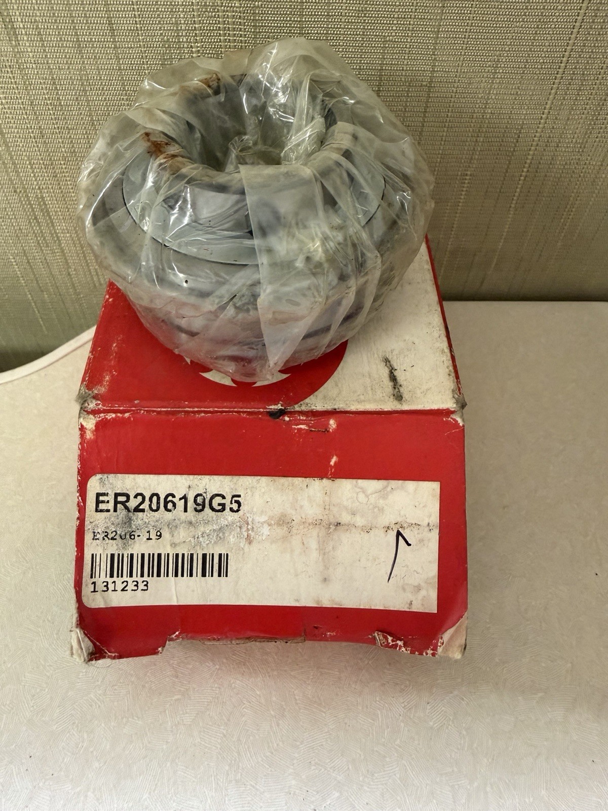 FYH ER20619G5 Ball Bearing Insert 19mm Bore 62mm OD 38.1mm Steel