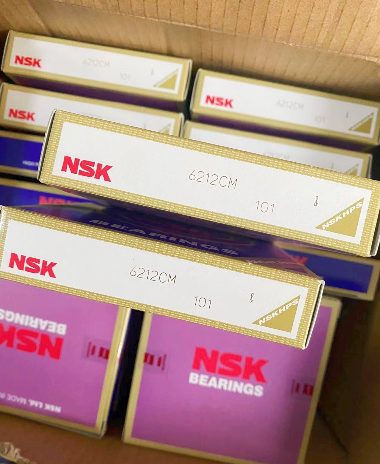 1PC NSK 6212CM Deep Groove Ball Bearing #