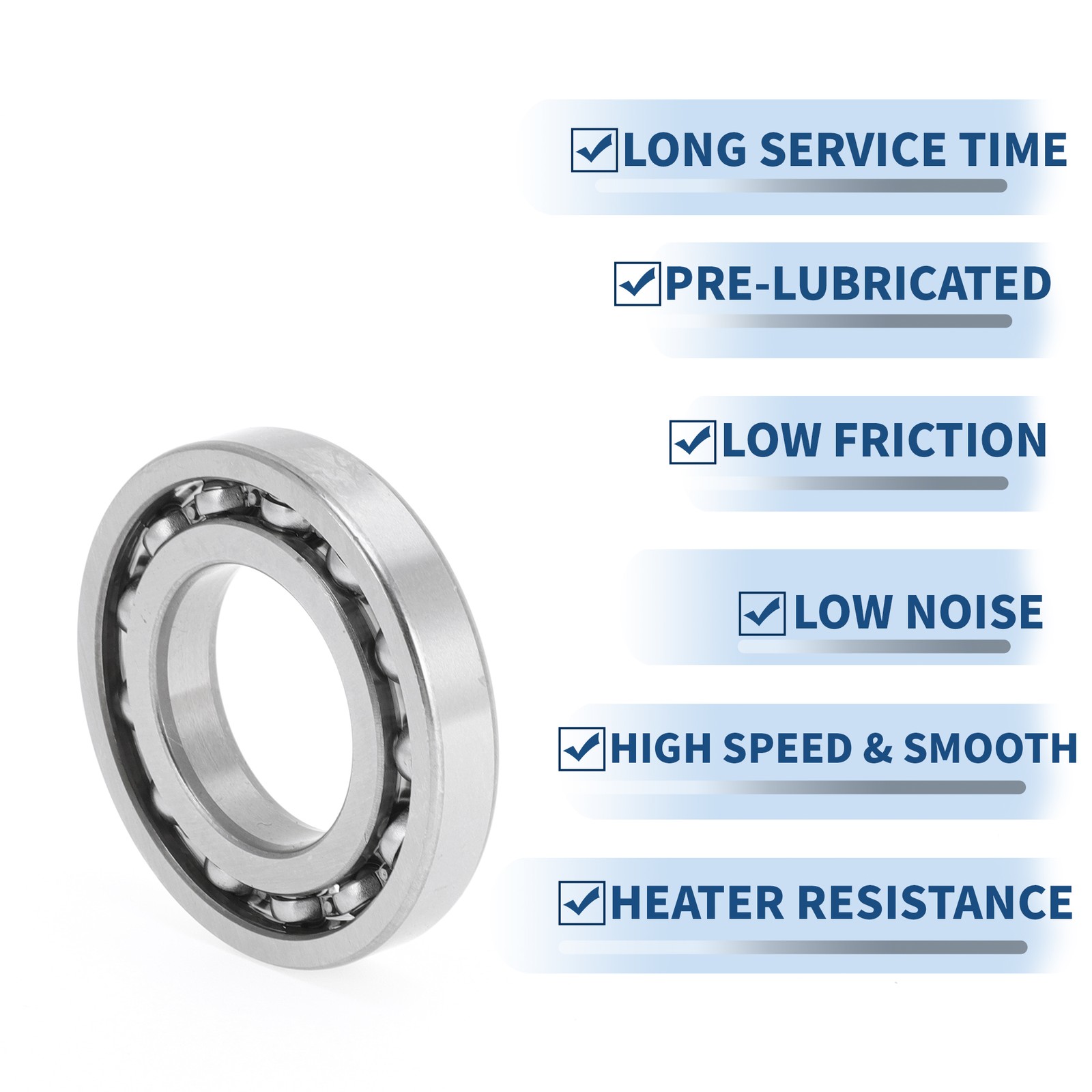 16005 Deep Groove Ball Bearings P0 25x47x8mm 1 Pc Scooter Skateboard Wheel