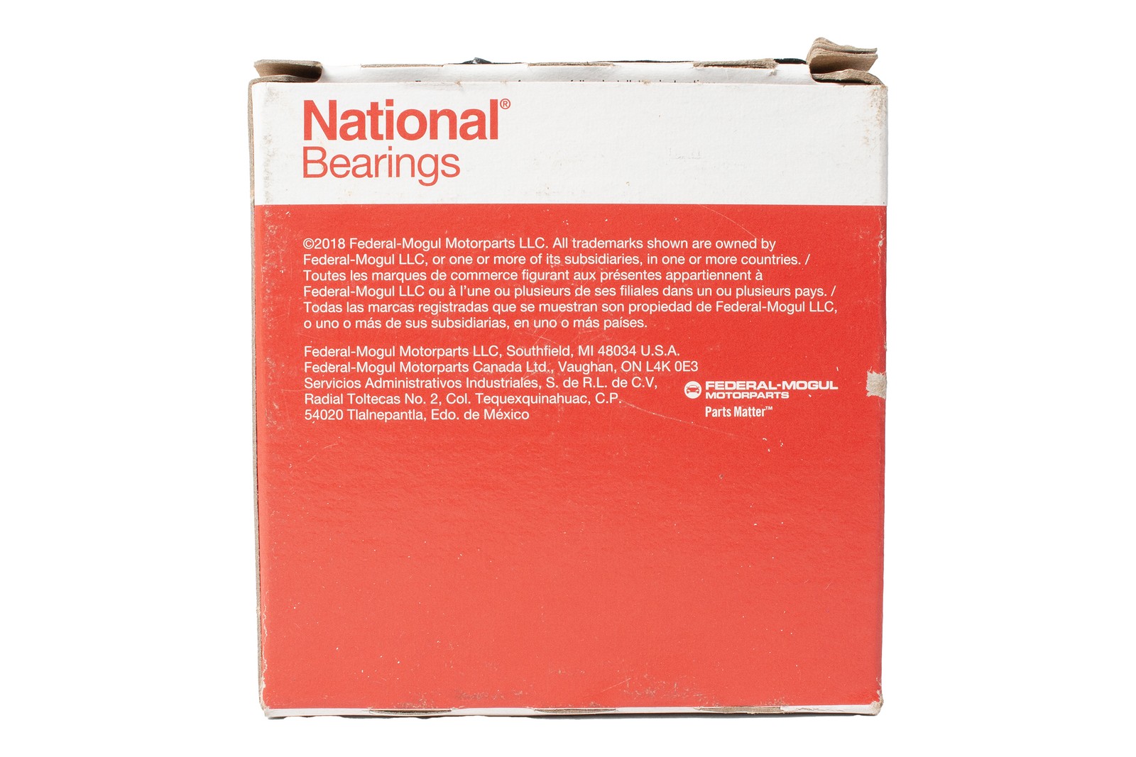 National Ball Bearing Bore 1.181″ Width 0.748″ Radius 0.040″ Part Number 306-L
