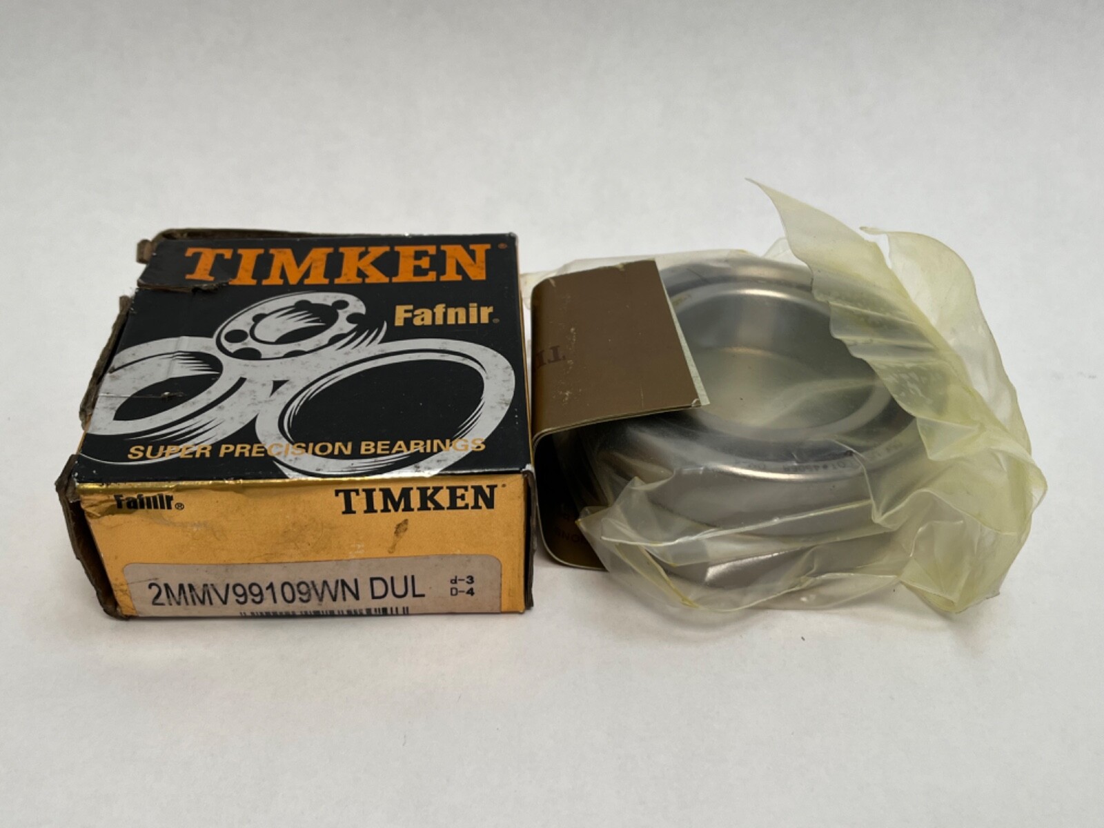 Fafnir 2MMV99109WN-DUL Bearing 45x75x16mm 7009C-HC 2MM-V-9-9109-WN-DUL USA 2 Pcs