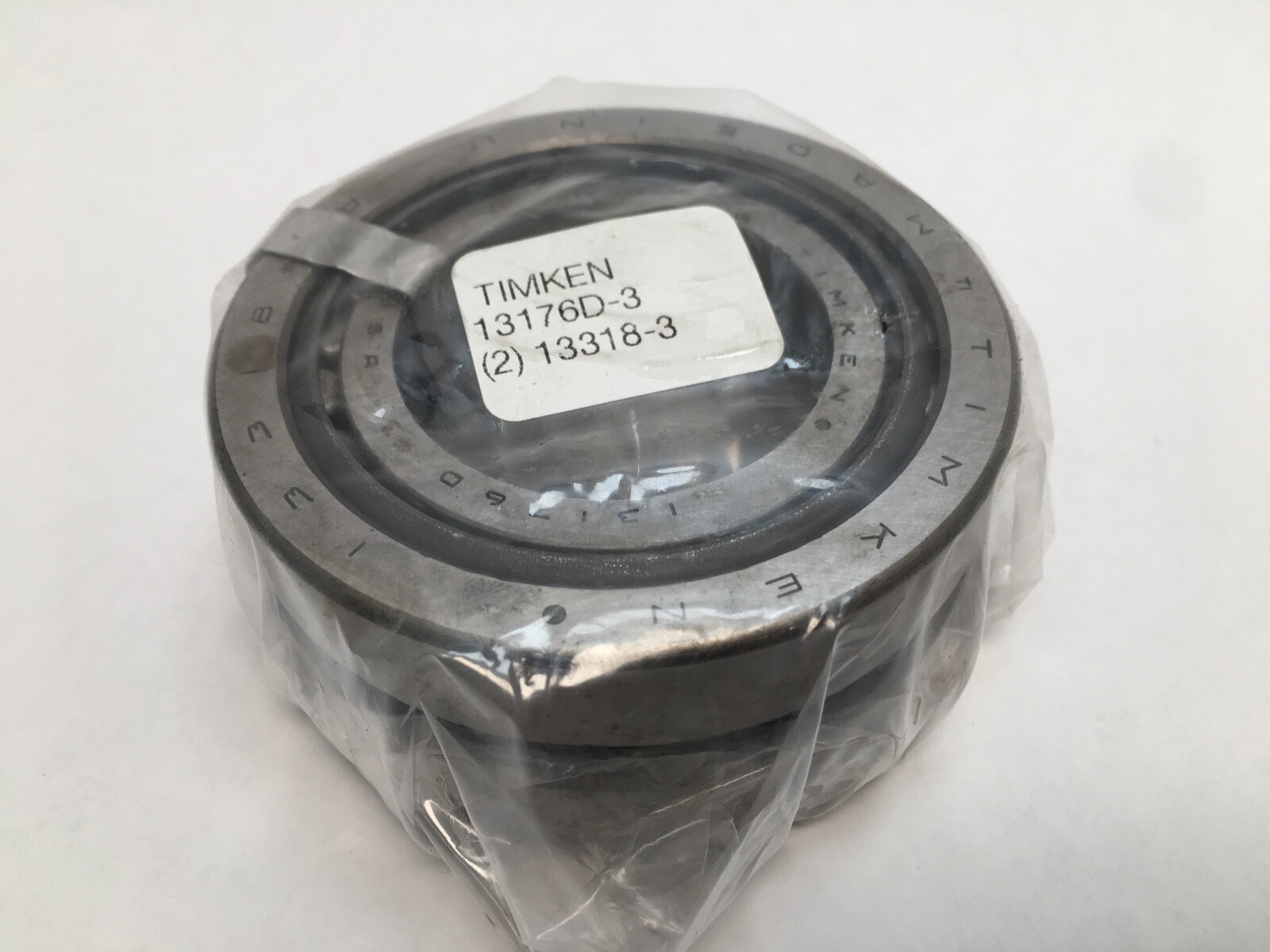 Timken 13176D-3/13318-3 Double Taper Bearing Cone & Cup 1-3/4″ ID 3-3/16″ OD USA