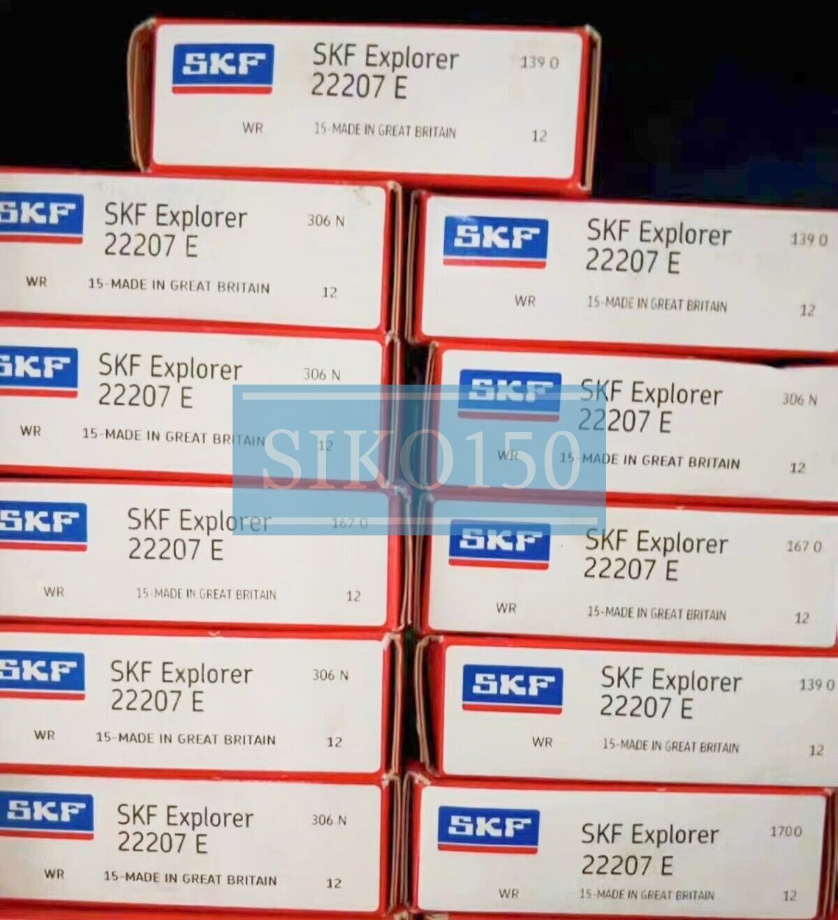 1PCS NEW SKF 22207 E spherical roller bearings