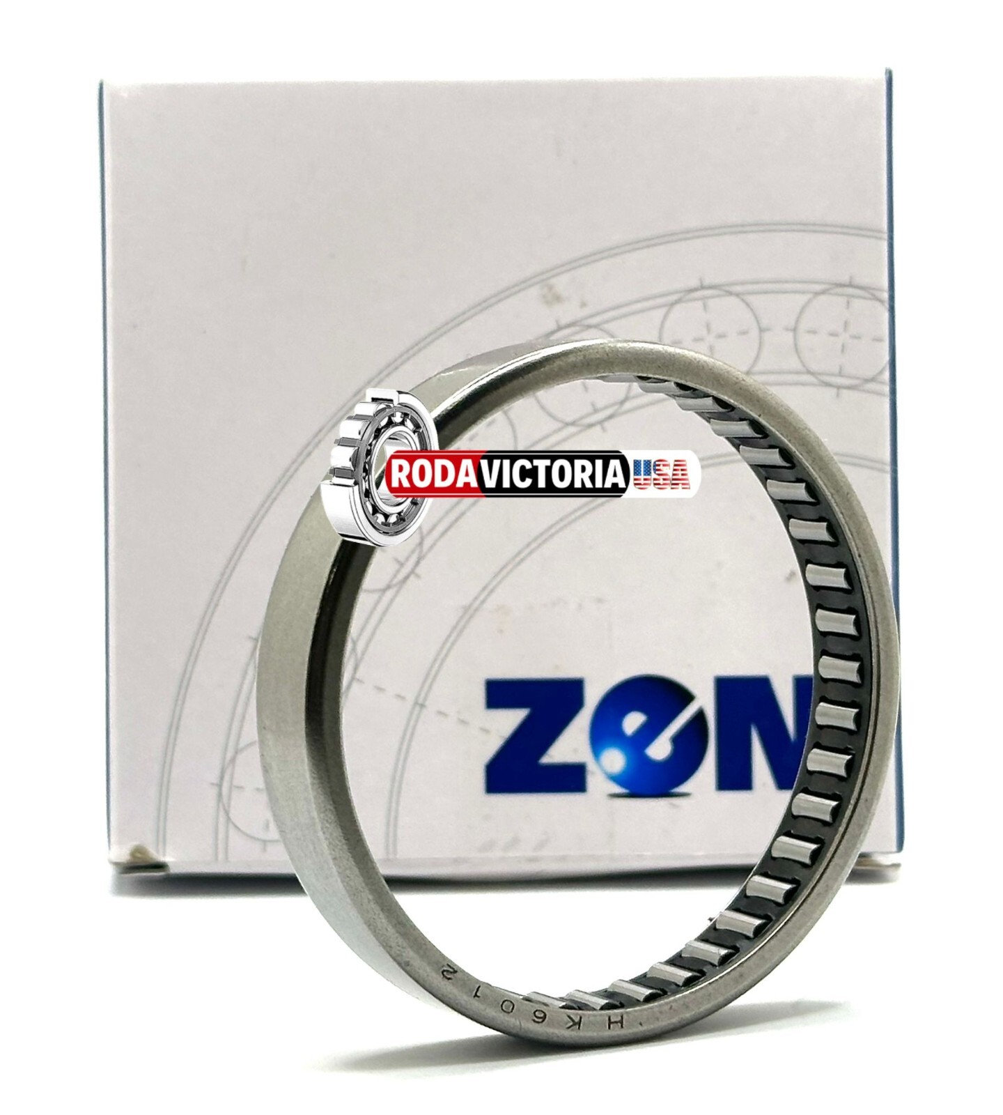 ZEN HK6012 DRAWN CUP NEEDLE ROLLER BEARING 60x68x12mm
