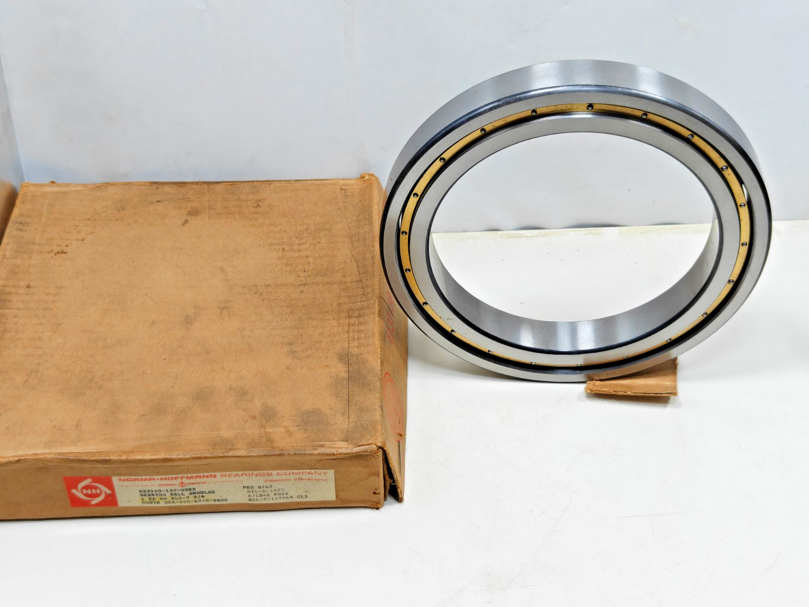 XLS 7-3/4 Norma-Hoffmann Ball Bearing XLS-7 3/4 , XLJ 7.3/4 x 10.5 x 1.375 in US