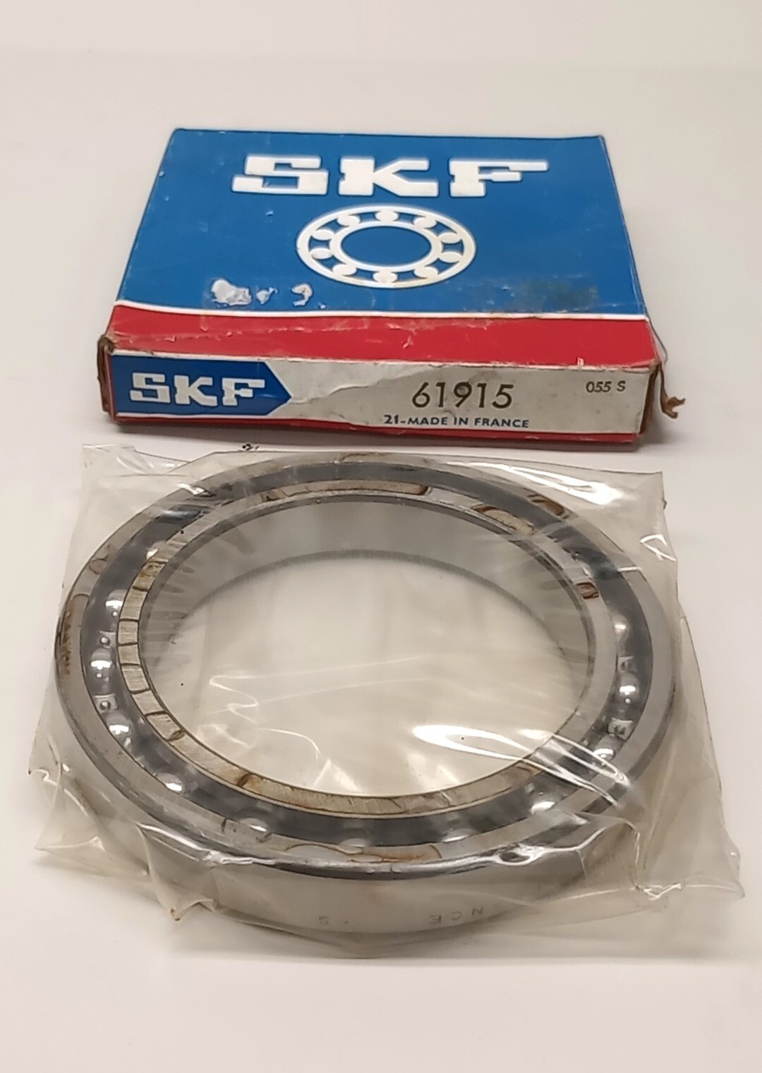 SKF 61915 Ball Bearing Open 75 ID x 105 OD x 16 mm Width