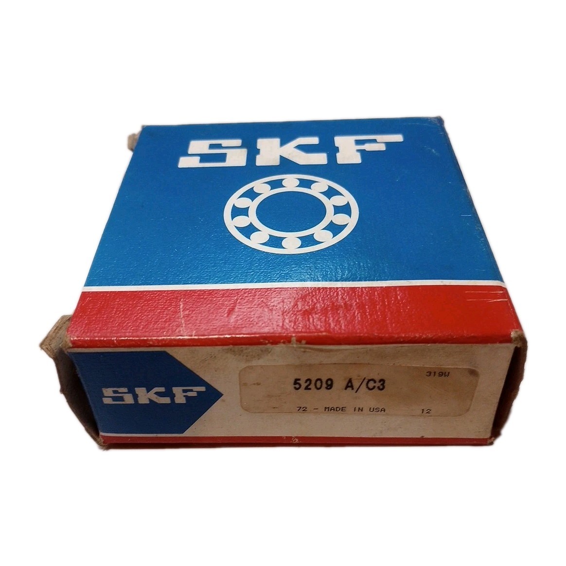 BRAND NEW / SKF 5209 A/C3 / 45mm Bore / Angular Contact Ball Bearing / USA