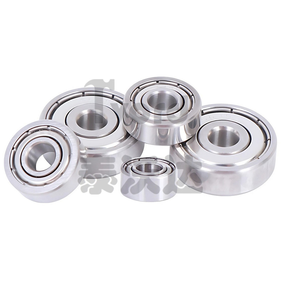 Stainless Steel Deep Groove Ball Bearings Miniature Shielded Bearing ID 2mm-55mm