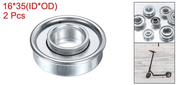 2 Pcs 5/8″ ID 1-3/8″ OD 15/32″ Thickness Radial Bearings 1-1/2″ Step OD Bearing