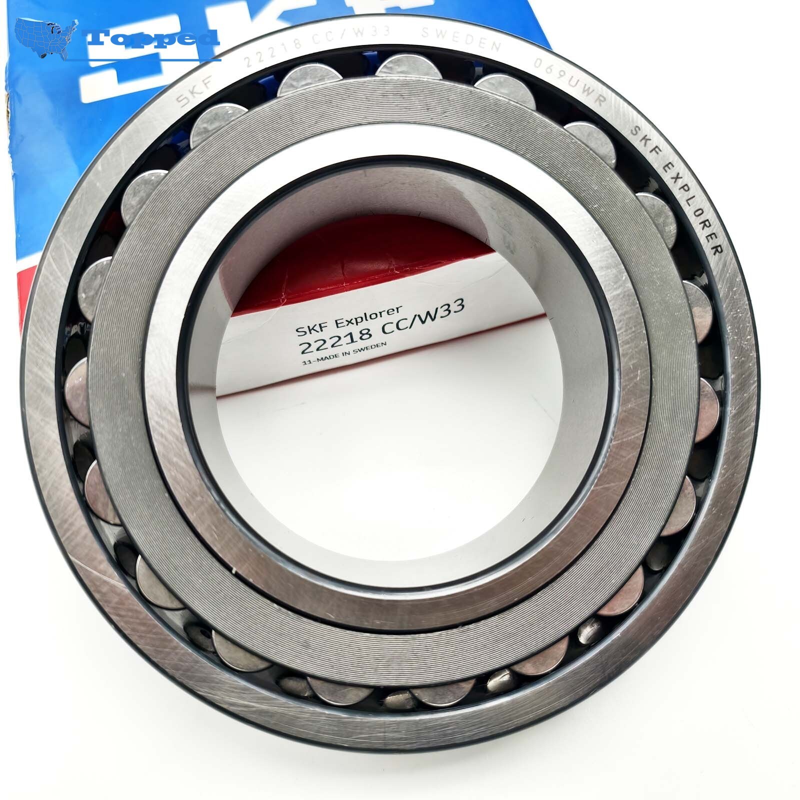 1pcs New Spherical Roller Bearings for SKF 22218 CC/W33 90x160x40mm