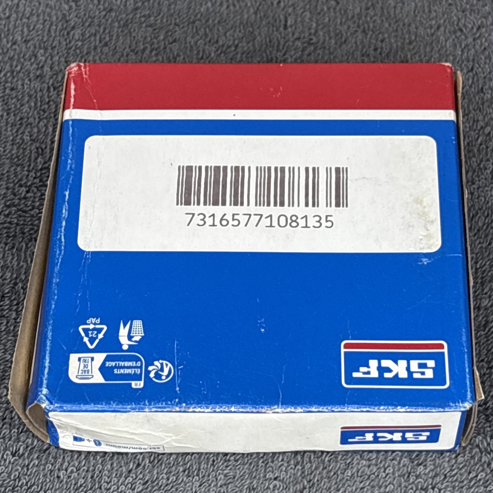 SKF NJ 210 ECP Cylindrical Roller Bearing New Old Stock SEALED 50x90x20MM
