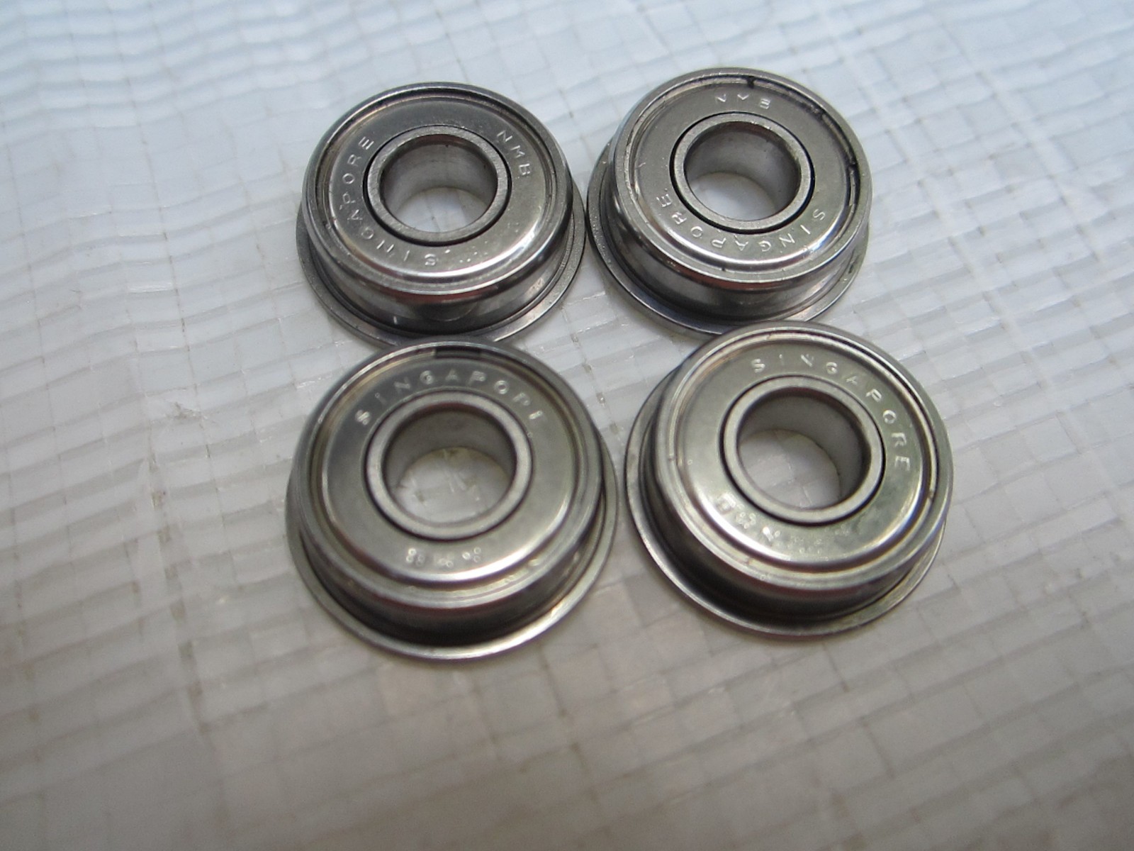 NMB SSF-696-2Z DOUBLE SHIELDED MINI BALL BEARING LOT OF 4 SSF6962Z