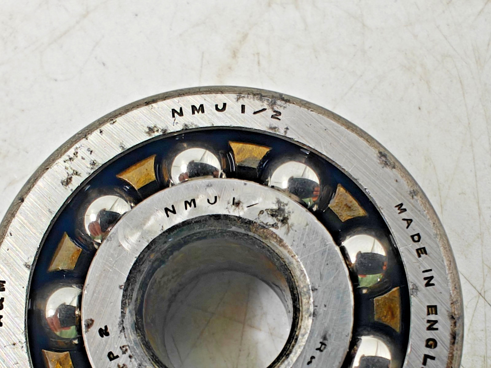 NMJ 1/2 R&M Self Aligning Ball Bearing NMJ 1/2 x 1-5/8 x 5/8 in RM 4 / UMS 5