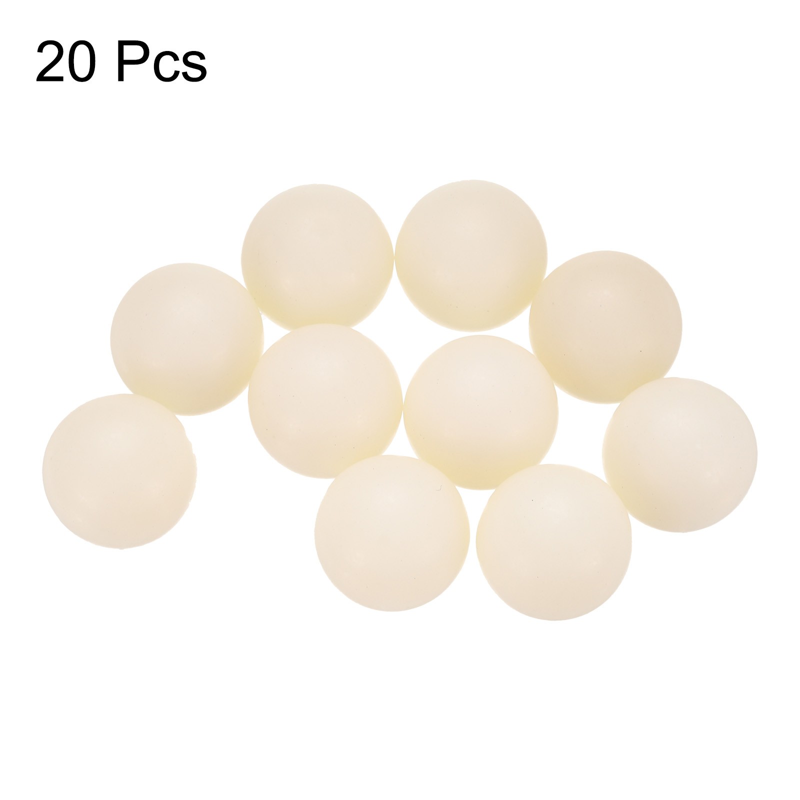 20PACK Nylon Bearing Balls 3/4″ 19.05mm Solid Plastic Balls