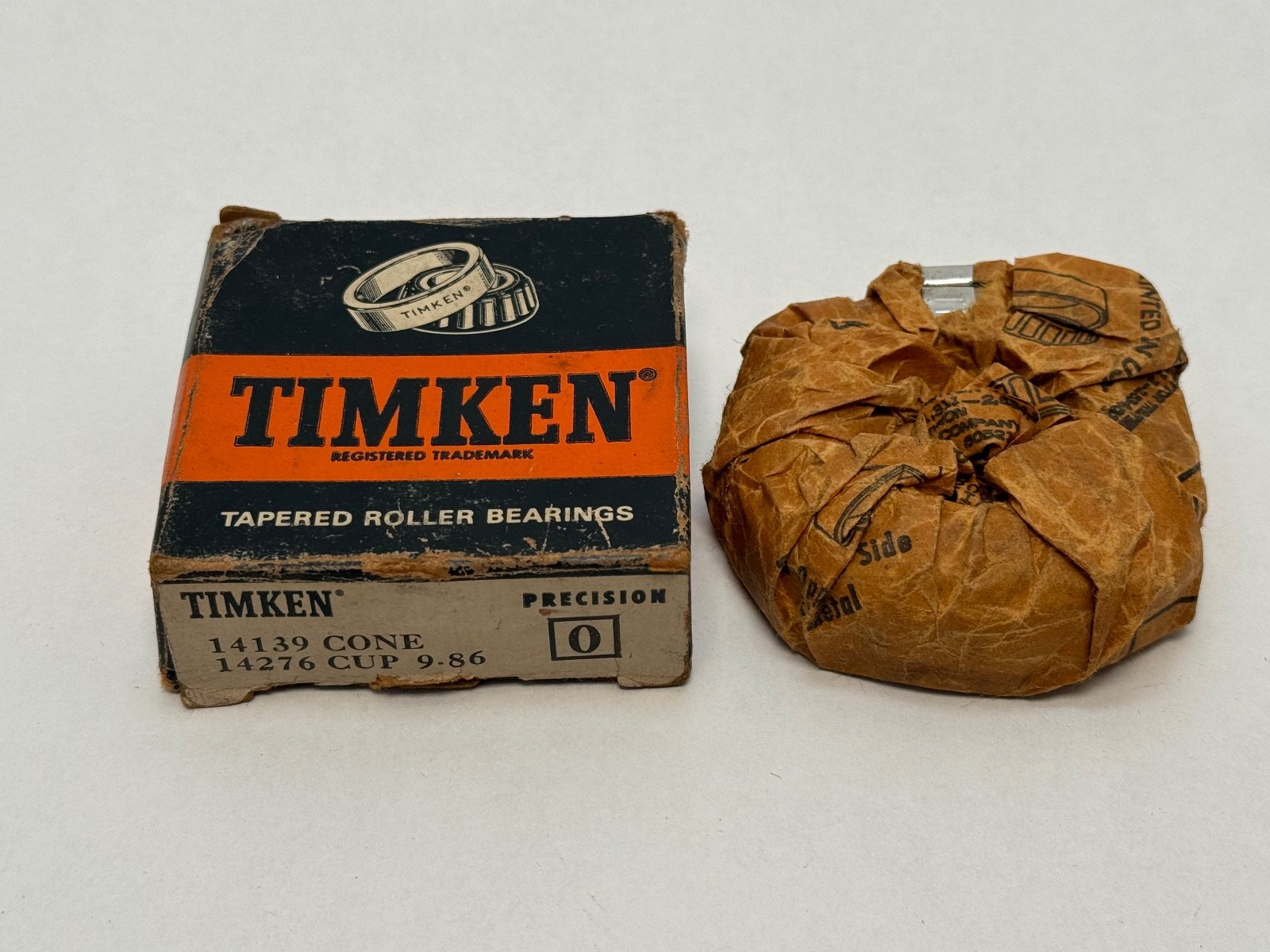 Timken 14139-90086 Taper Bearing Cone&Cup 14276 1.377″ ID 2.717″ OD Class 0
