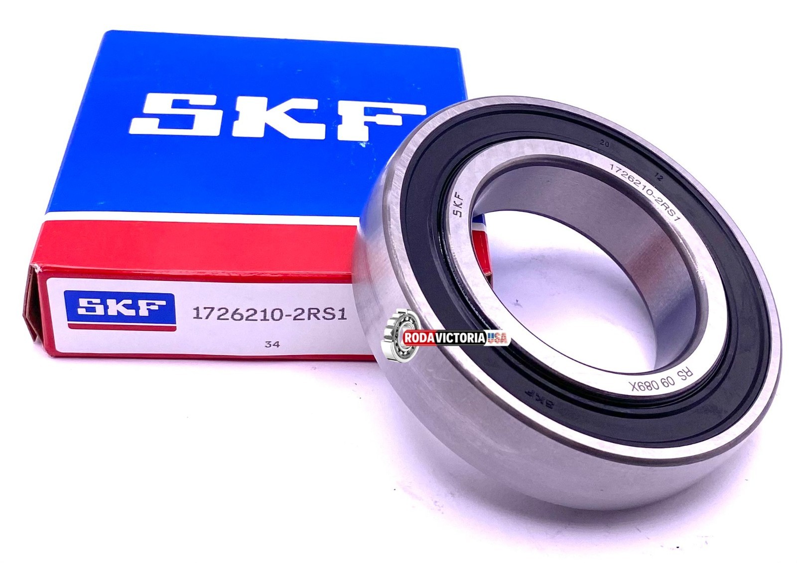 SKF 1726210 2RS1 Insert Ball Bearing for Housings 50x90x20 mm