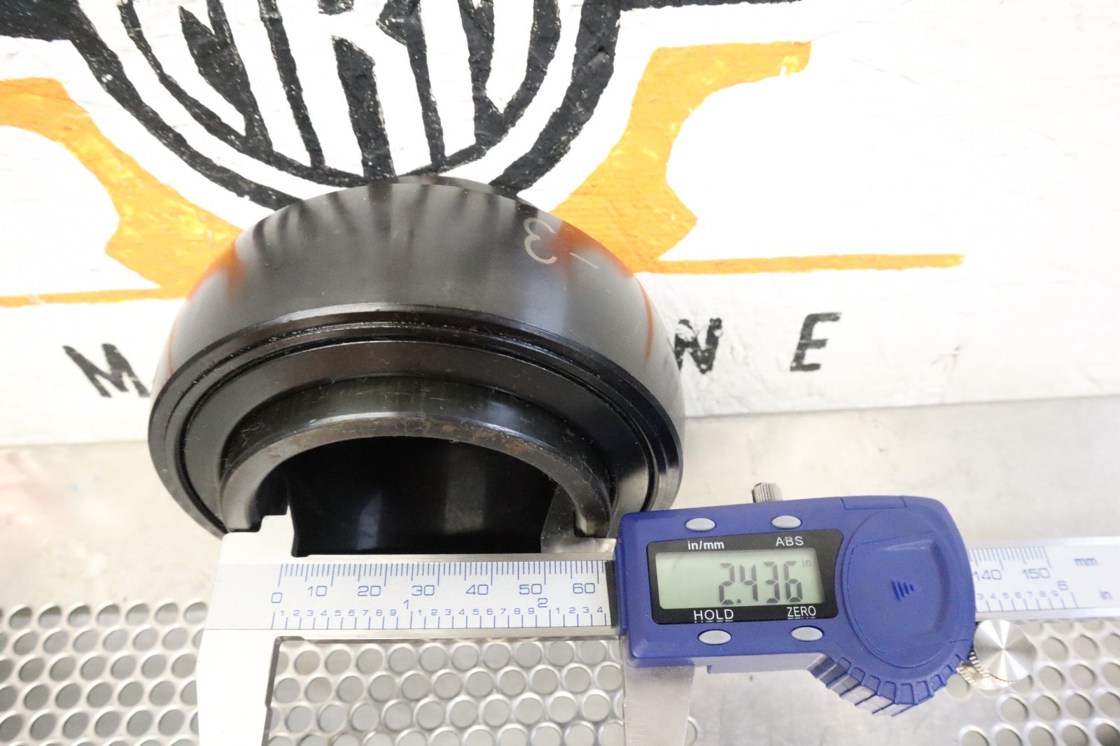 SEALMASTER 2-27 Ball Bearing Insert 2-7/16″ New Old Stock See All Pictures