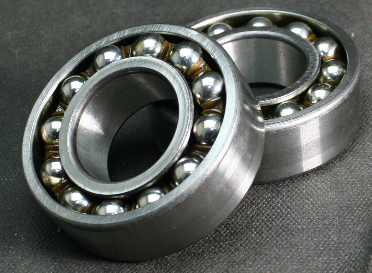 Two (2) SKF 2207 ETN9 Self Aligning Bearing 35 MM ID USA