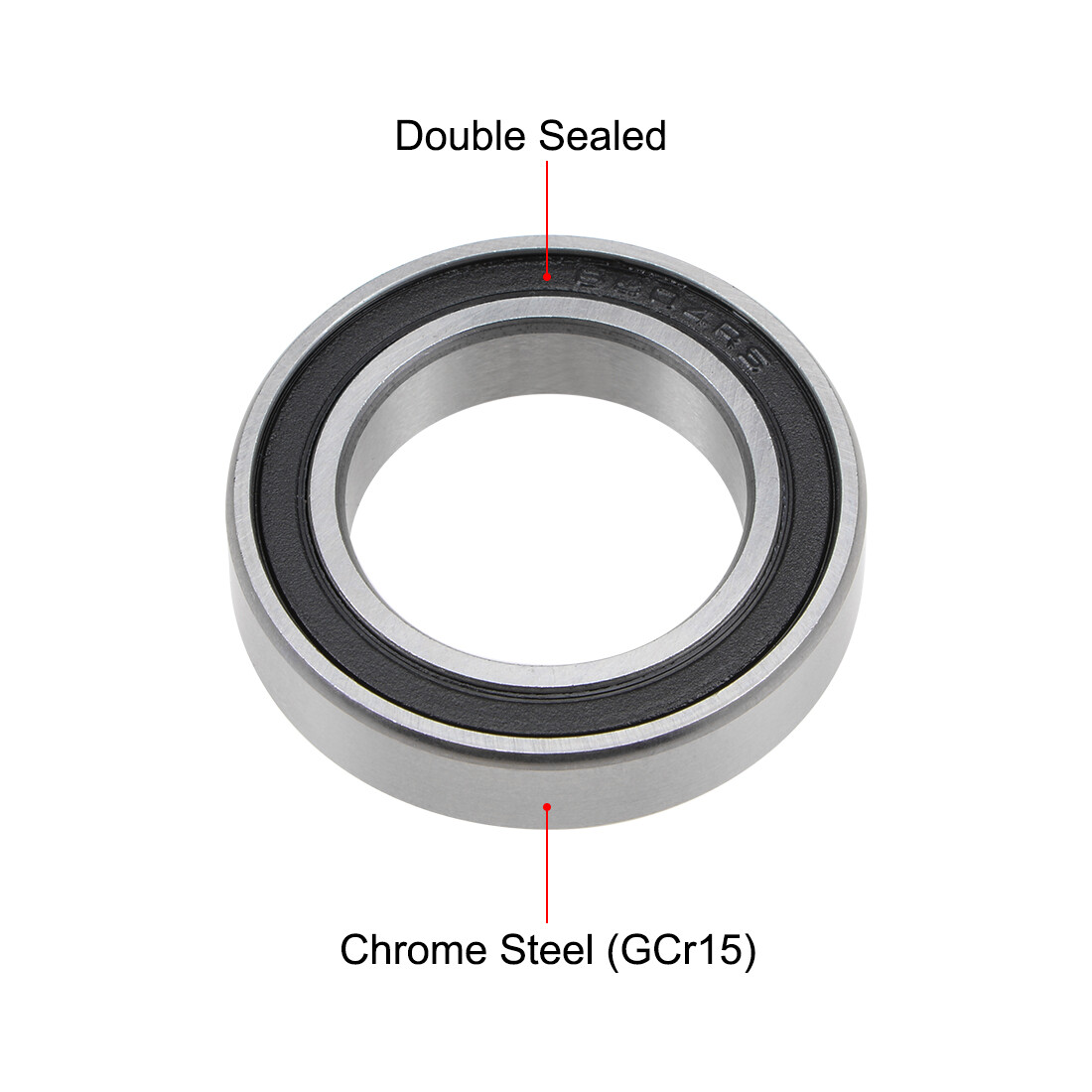 5pcs 6804-2RS Deep Groove Ball Bearing 20x32x7mm Double Sealed ABEC-1 Bearings