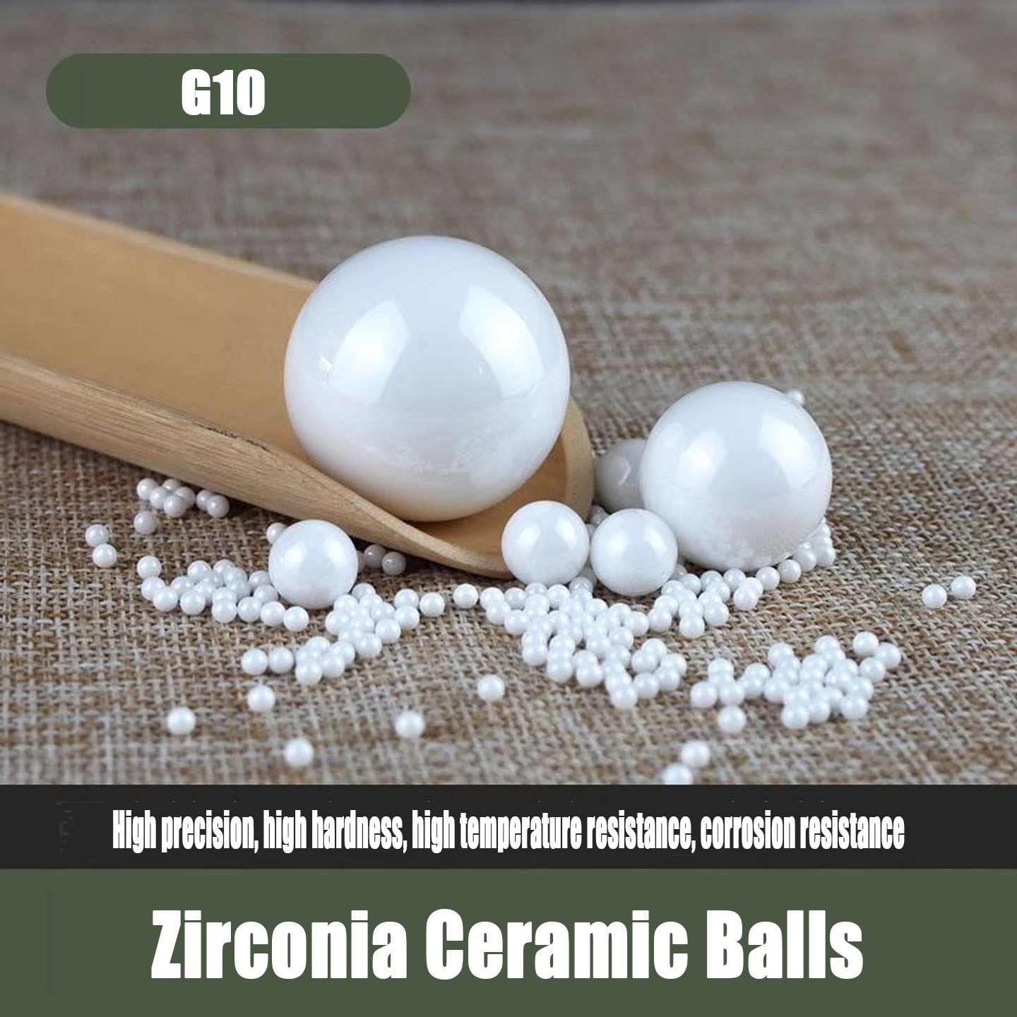 ZRO2 Zirconia Oxide Ball G10 Precision Ceramic Bearing Balls 0.8mm – 25.4mm