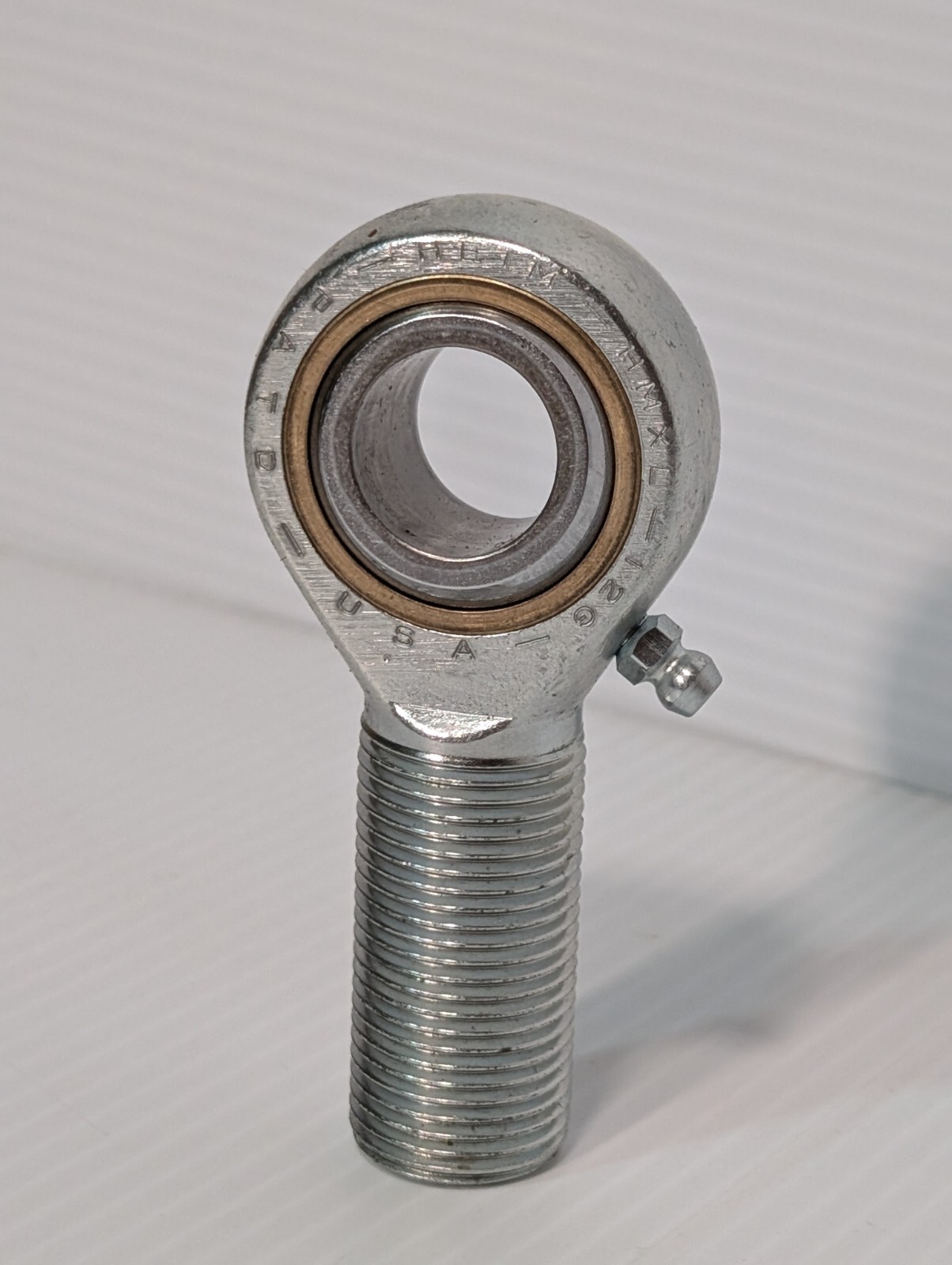 Heim HMXL-12G Male Spherical Rod End Bearing, Bore 0.75″, Thread 0.875-14
