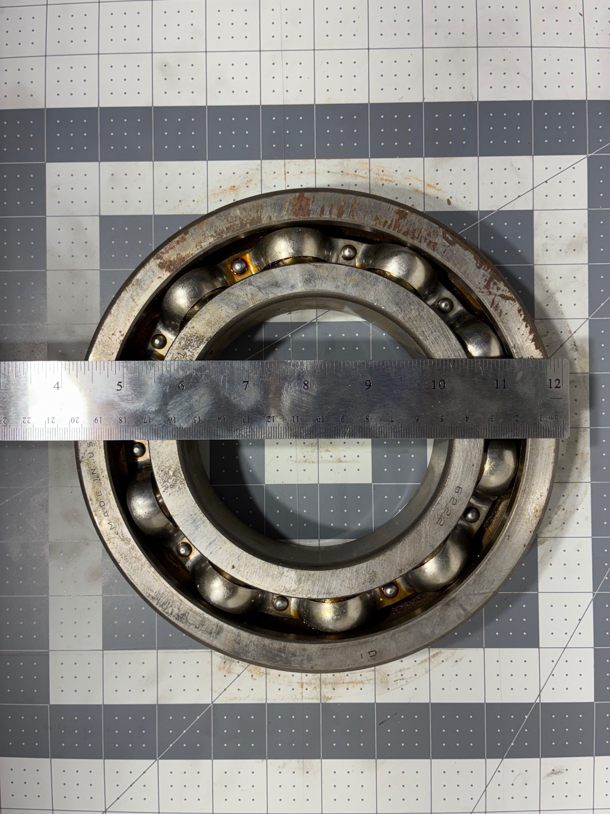 SKF 6222 – Single Row Deep Groove Ball Bearing – Made in USA – New Open Box