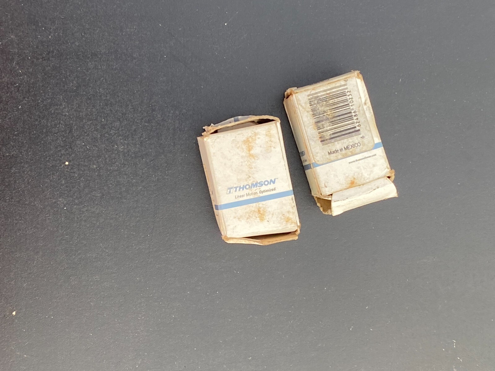 2 NOS Thompson Linear bearings, size Super 12 0.75 inch bore