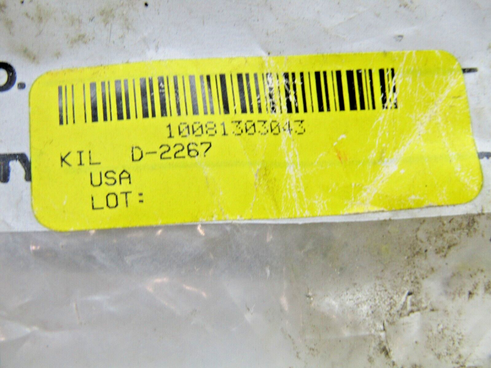 Kilian D-2267 1/4″ X 7/8″ X 13/32″ Unground Double Row Bearing