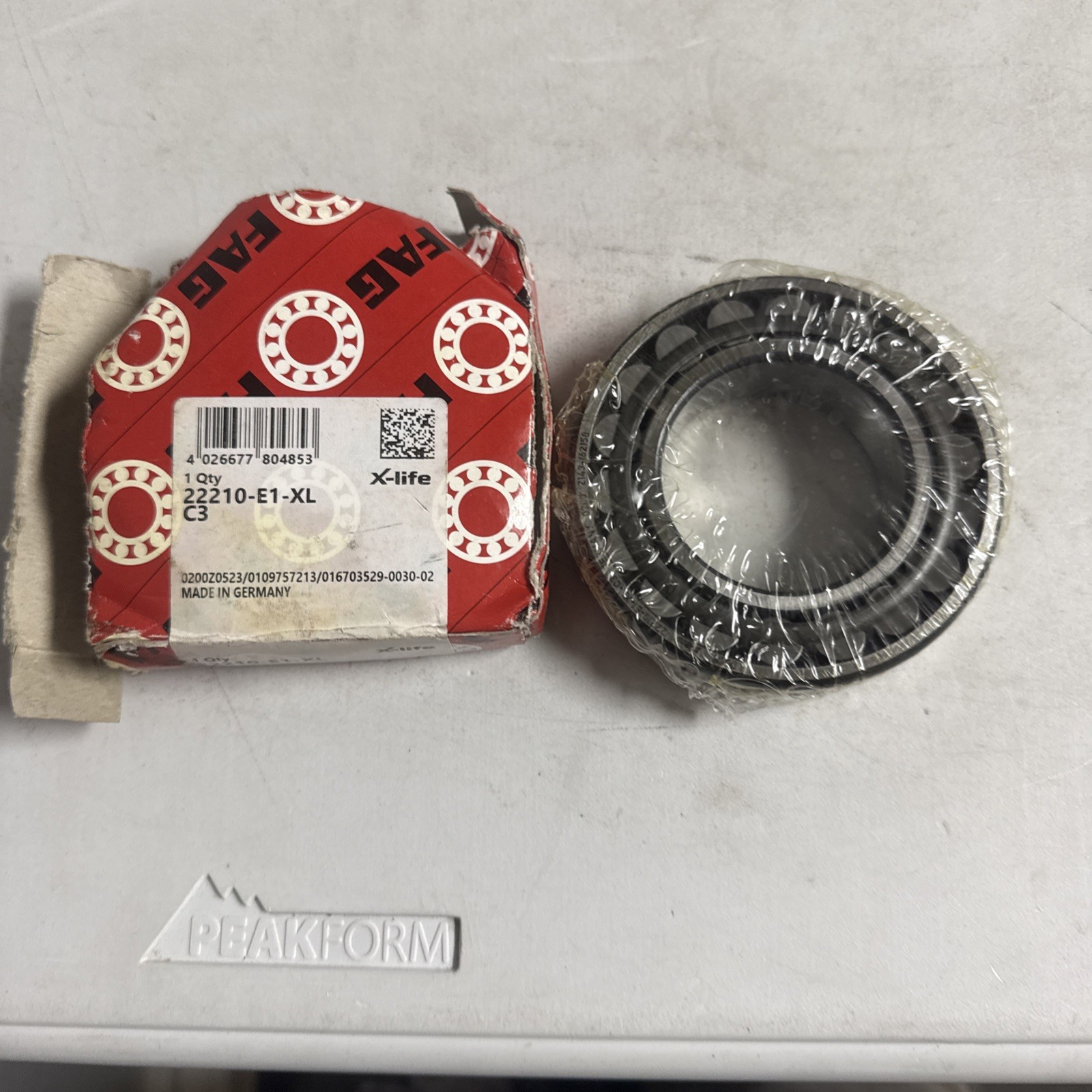 FAG 22210E1.XL.C3 Bearing 50x90x23mm 22210-E1-XL-C3-W33 22210E X-Life Germany