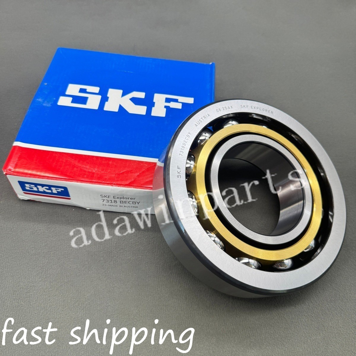 NEW Angular Contact Ball Bearing 7318 BECBY for SKF 90 X 190 X 43mm