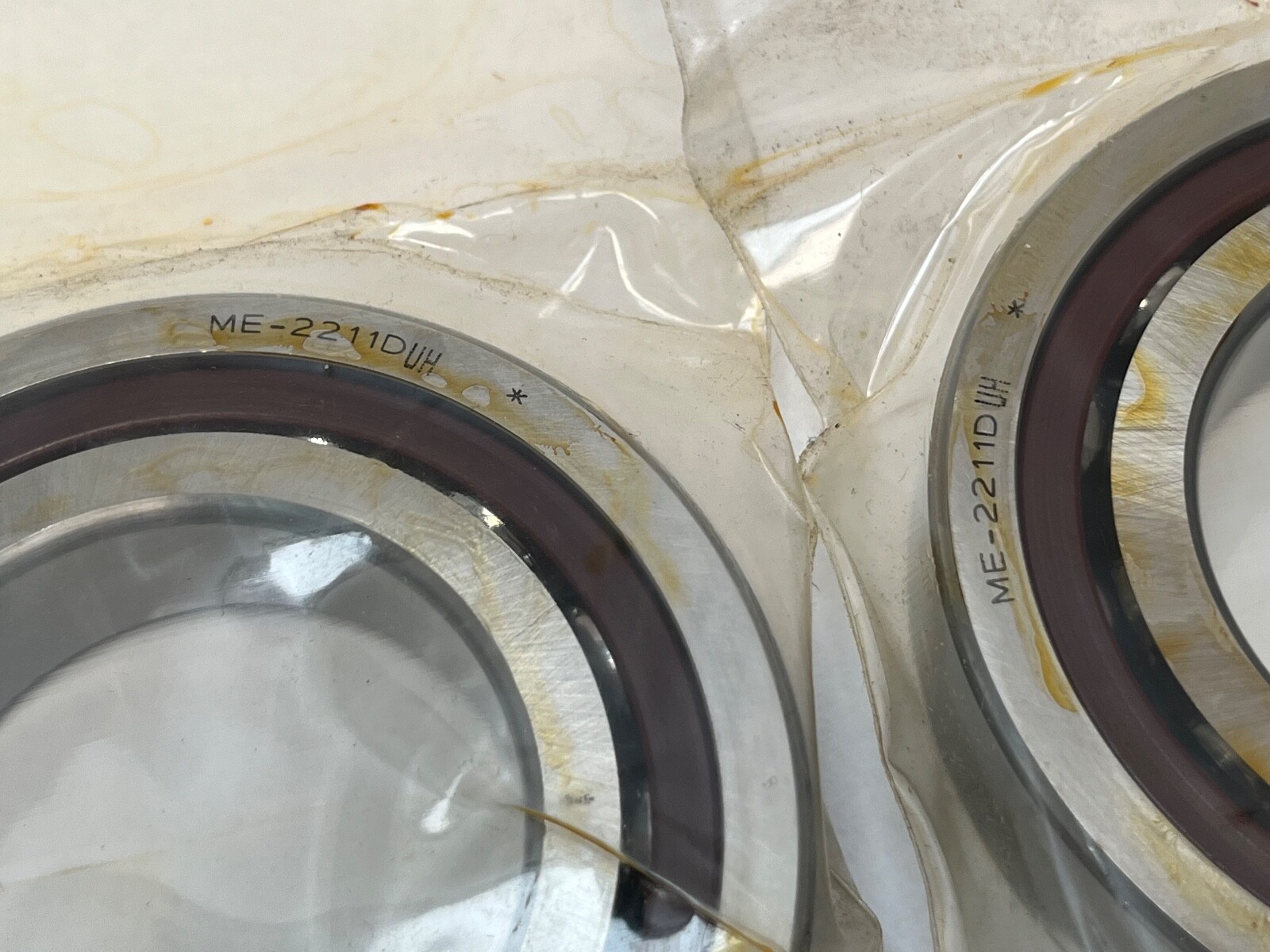 NHBB ME2211DH Angular Bearing 55x100x21mm ME-2211-DUH 7211-C-TPA-P4-DUH USA 2Pcs
