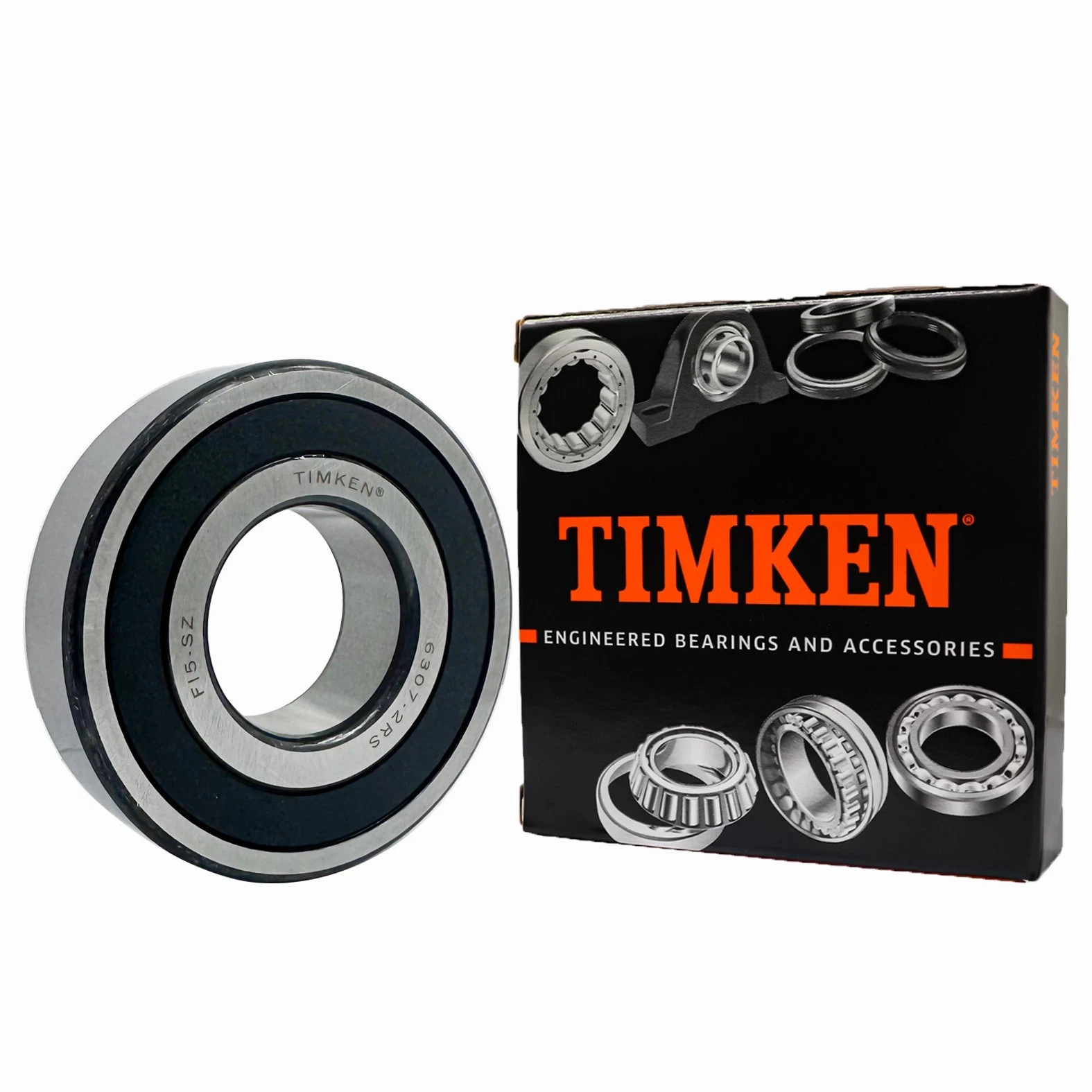 USA Brand TIMKEN 6307-2RS C3 35X80X21MM Double Rubber Seal Ball Bearings 6307RS