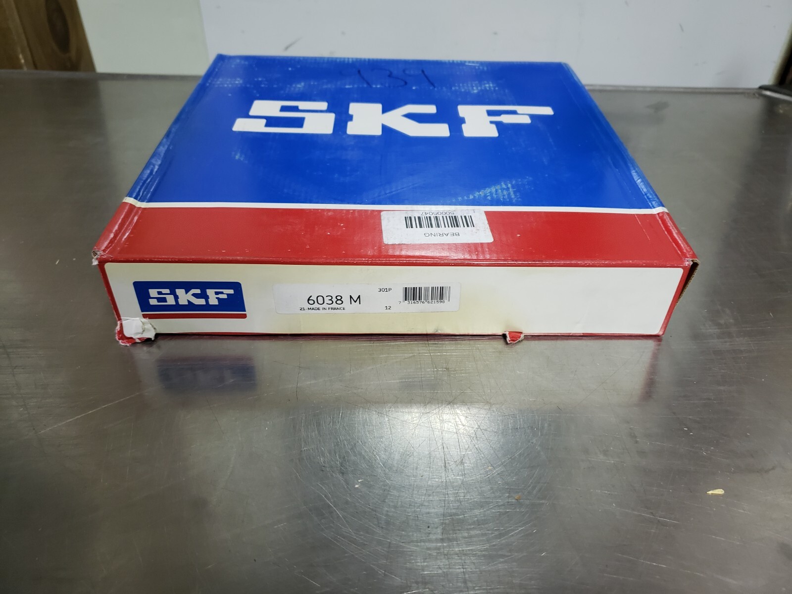 SKF 6038M DEEP GROVE BALL BEARING 190mm ID x 290mm OD x 46mm NEW SEALED BOX